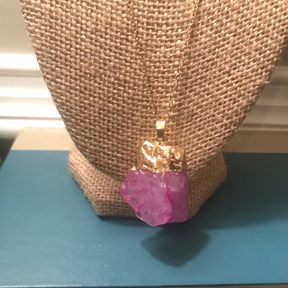 Crystal Amethyst necklace